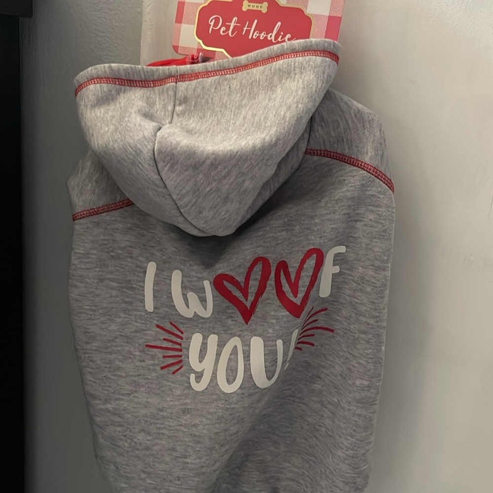 Cute Large Pet Hoodie 🐶❤️